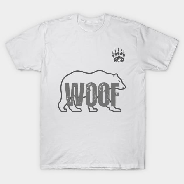 Woof Bear T-Shirt by CreativeTees23